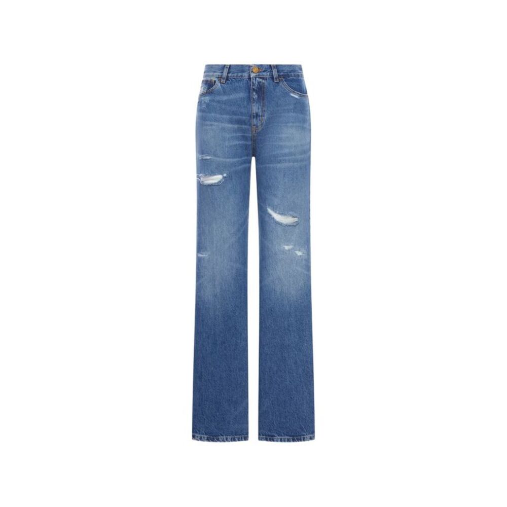 Seafarer Blue Denim - Wide-Leg Jeans Women